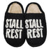 Dreamers & Schemers Stall Rest Ladies Slippers